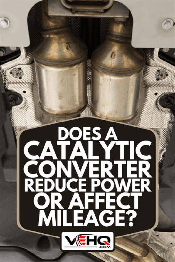 Does a catalytic converter affect gas mileage?