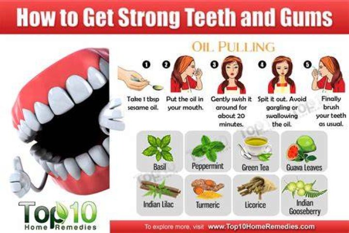 How can I make my gums stronger naturally?