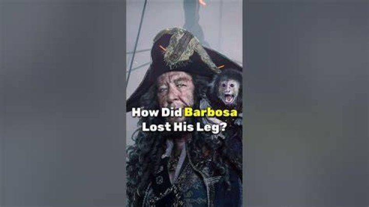 How did Barbossa lose his leg?