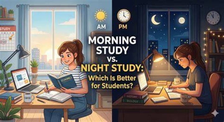 Is it better to study at night or morning?