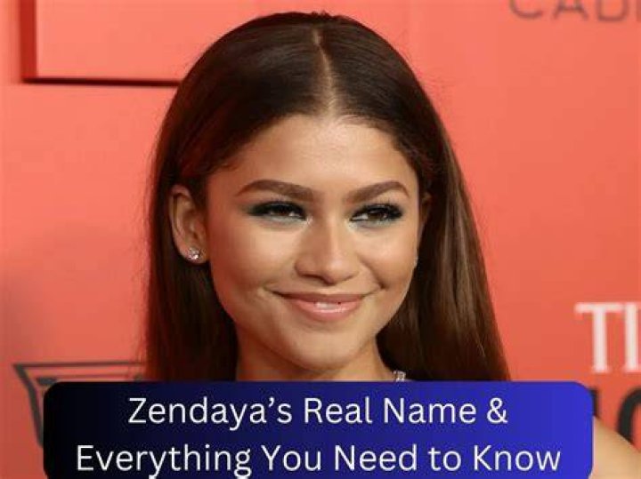 Is Zendaya her real name?