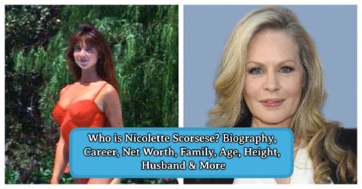 Nicolette Scorsese Family, Bio, Wiki, Career
