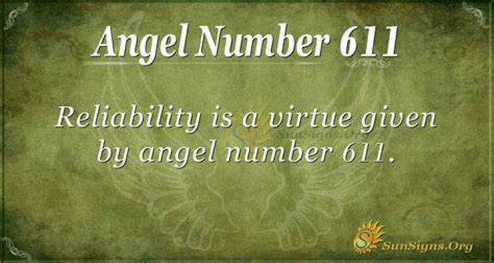 What does Angel number 611 mean?