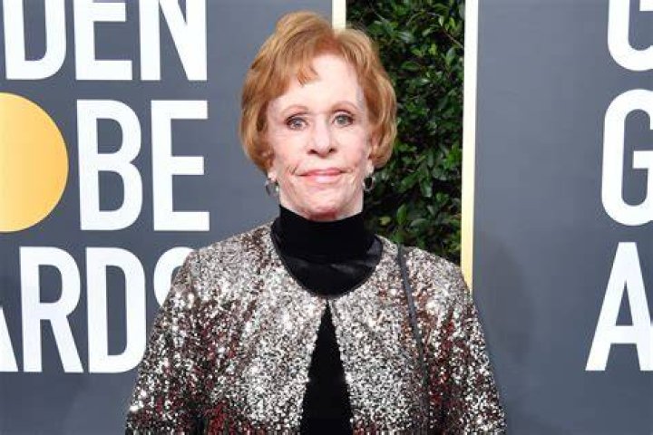 What is wrong with Carol Burnett's face?