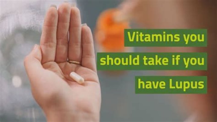 What vitamins should I take with lupus?