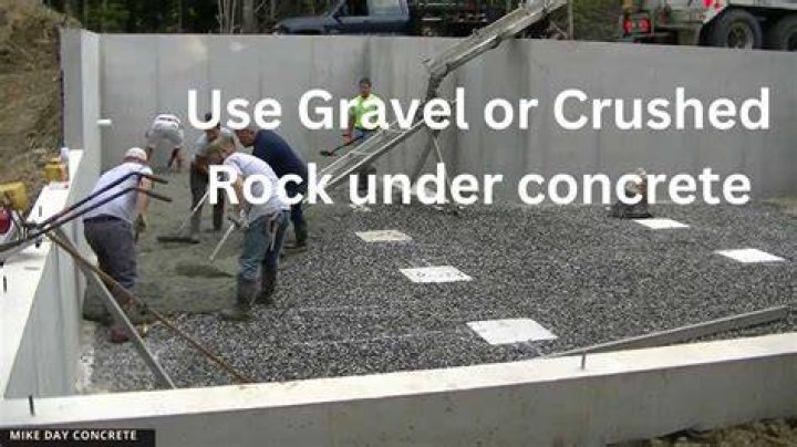 Why is gravel used in concrete?